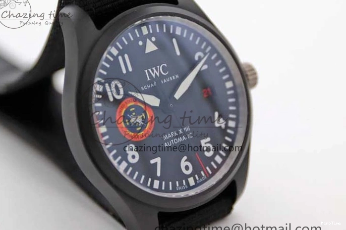 MIROTIME 0717 Mark XVIII ‘TOPGUN SFTI’ Ceramic M+F Best Edition Black Dial on Black Nylon Strap A MultiPurpose 7047